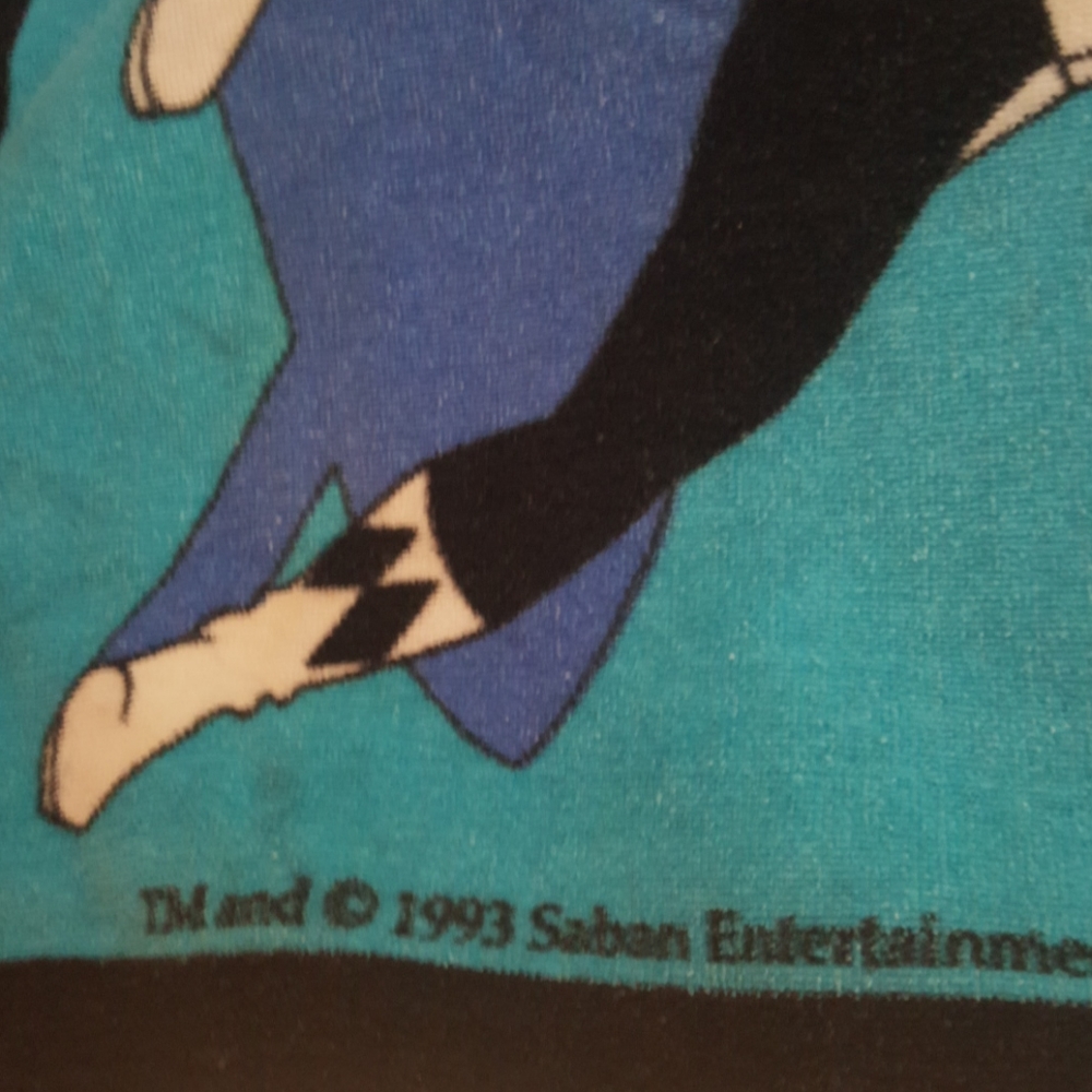 Vtg Power Rangers towel - Picture 6 of 9